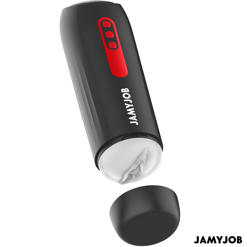 JAMYJOB - MASTURBADOR AUTOMÁTICO PHANTOM VAGINA 5 MODOS DE SUCCIÓN Y EMPUJE
