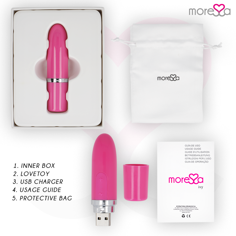 IVY VIBRATOR STIMULATOR TRAVEL PINK