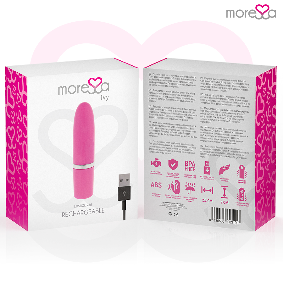 IVY VIBRATOR STIMULATOR TRAVEL PINK
