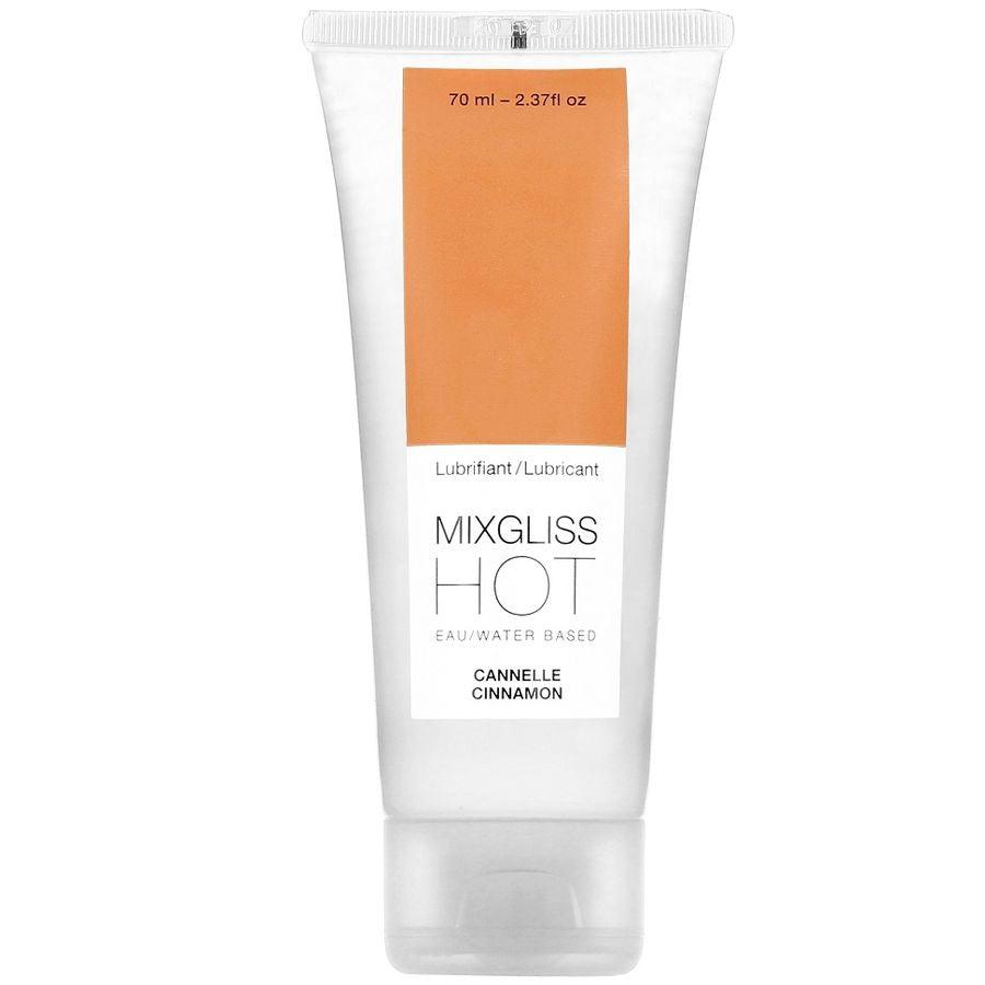 MIXGLISS - LUBRIFICANTE EFEITO CALOR SABOR CANELA 70ML - Intimate Vibes