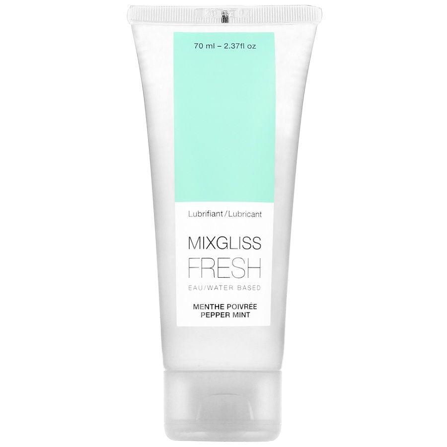 MIXGLISS - LUBRIFICANTE BASE DE GUA EFEITO FRIO SABOR MENTA 70 ML - Intimate Vibes