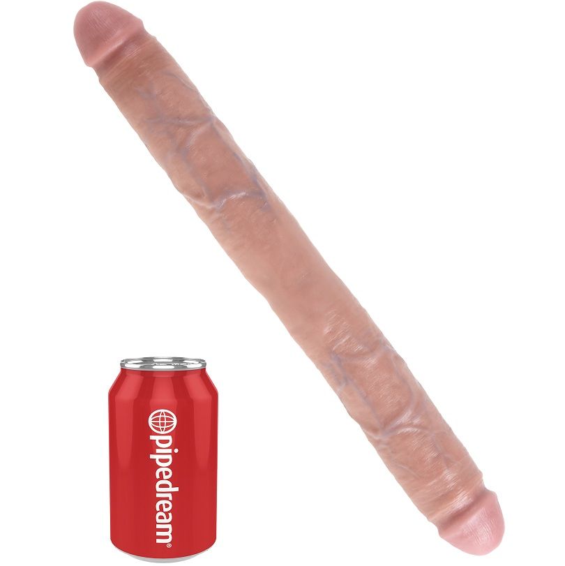 KING COCK - DILDO DE CARNE GRUESA 40,6 CM