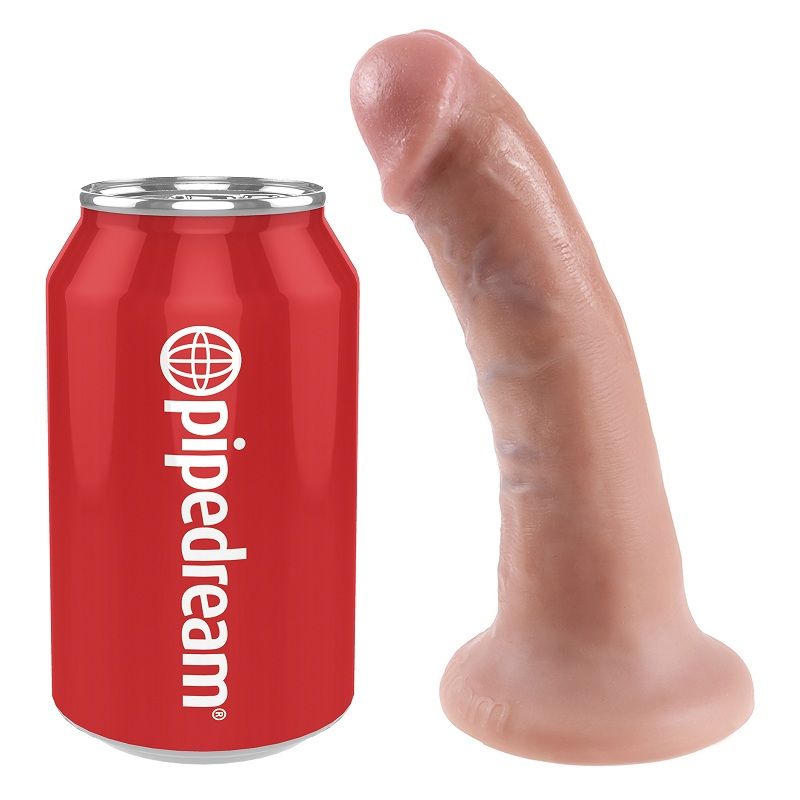 KING COCK - 6 MEAT DILDO 15.2 CM