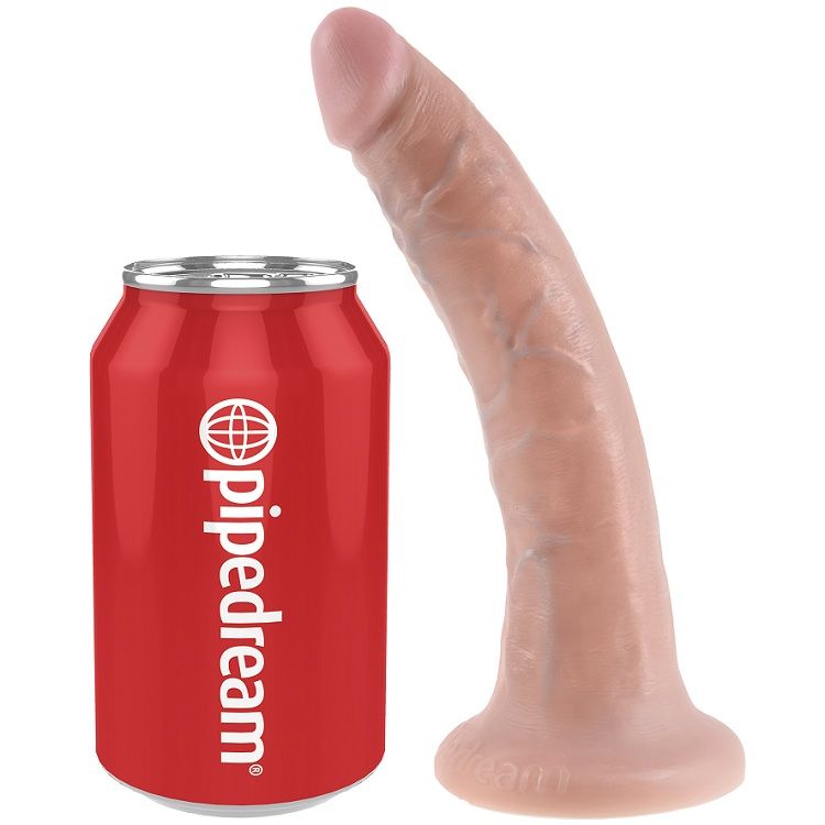 KING COCK - 7 DILDOS DE CARNE 17,8 CM