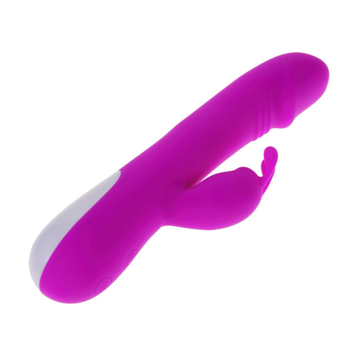PRETTY LOVE - VIBRADOR ROBERT CON ESTIMULADOR DE CLÍTORIS