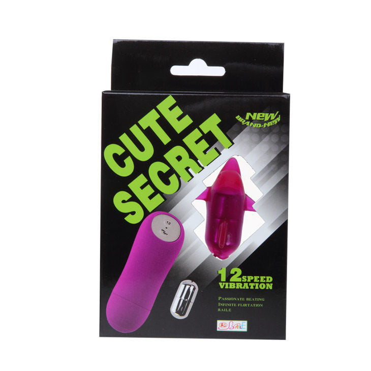 VIBRADOR ESTIMULADOR DE BORBOLETA SECRETO PRETTY LOVE 12V