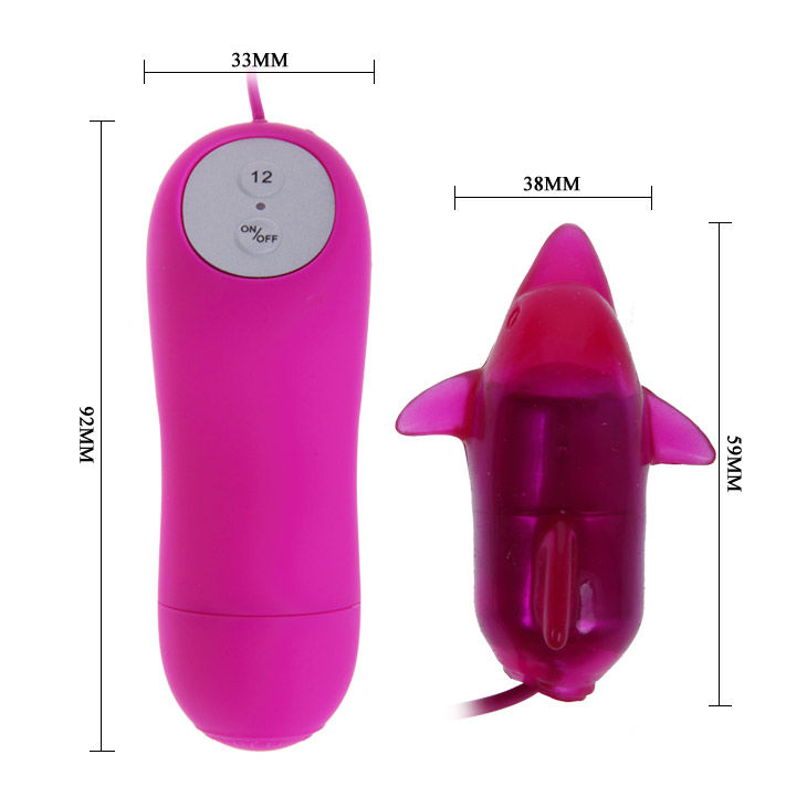 VIBRADOR GOLFINHO SECRETO PRETTY LOVE 12V
