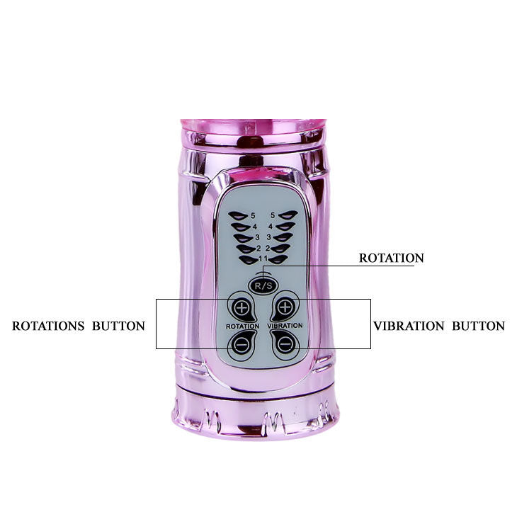 BAILE - ROTADOR THROBBING BUNNY PINK RAMPANT