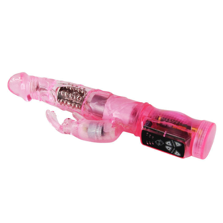 BAILE - MINI ROTADOR CONEJO ROSA SUPER ESTIMULADOR