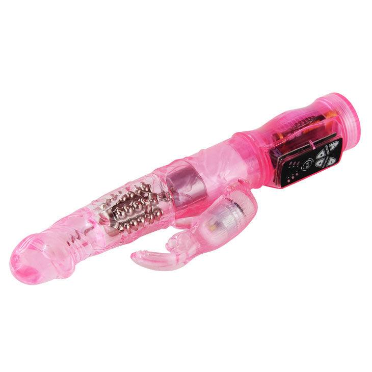 BAILE - MINI ROTADOR CONEJO ROSA SUPER ESTIMULADOR
