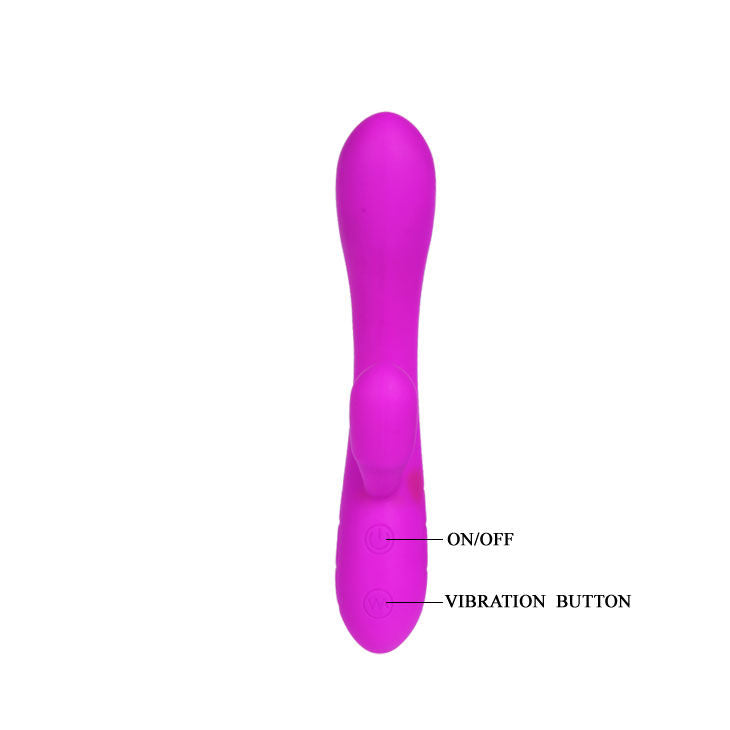 PRETTY LOVE - VIBRADOR INTELIGENTE VICTOR CON ESTIMULADOR DE CLÍTORIS