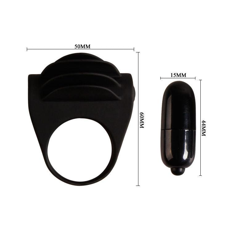 PRETTY LOVE - ANEL VIBRADOR PRETO CHESTER PRETO - Intimate Vibes