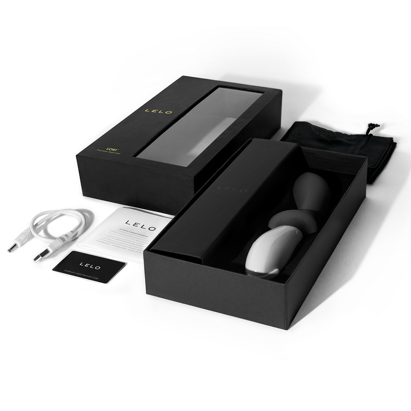 LELO - VIBRADOR PROTÉSICO LOKI NEGRO
