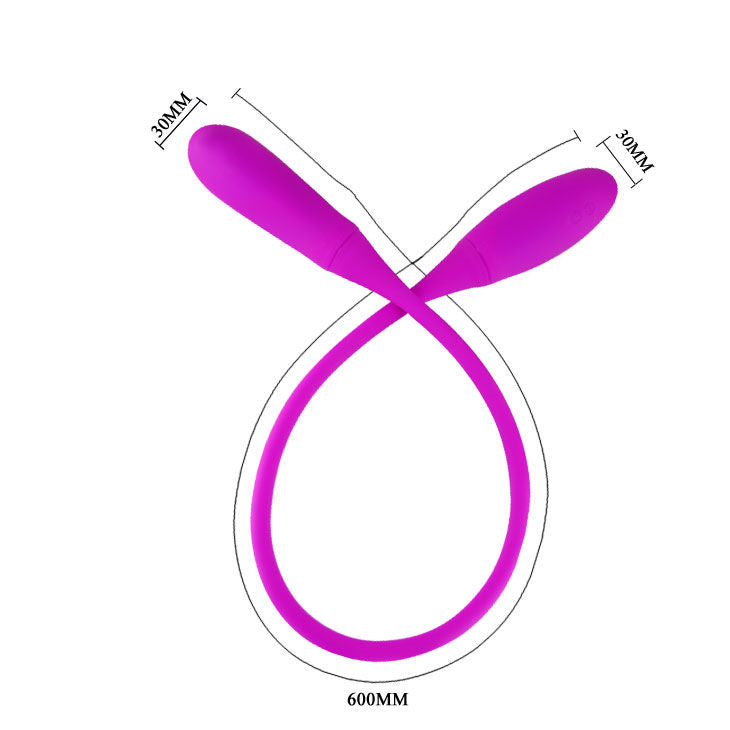 VIBRADOR INTELIGENTE SNAKY VIBE 7 V + 3 COSQUILLAS