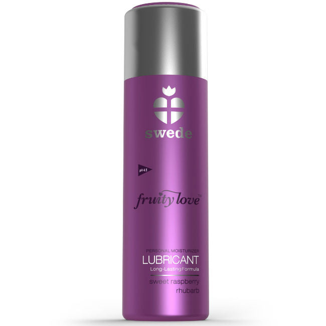 LUBRICANTE SUECO - FRUITY LOVE FRAMBUESA RUIBARBO 100 ML