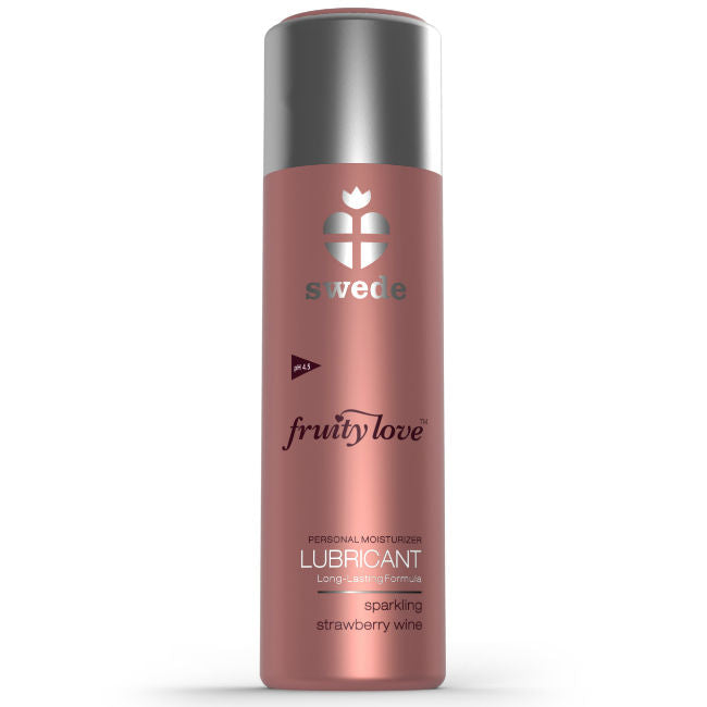 SWEDE - FRUITY LOVE LUBRICANTE ESPUMOSO VINO DE FRESA 50 ML