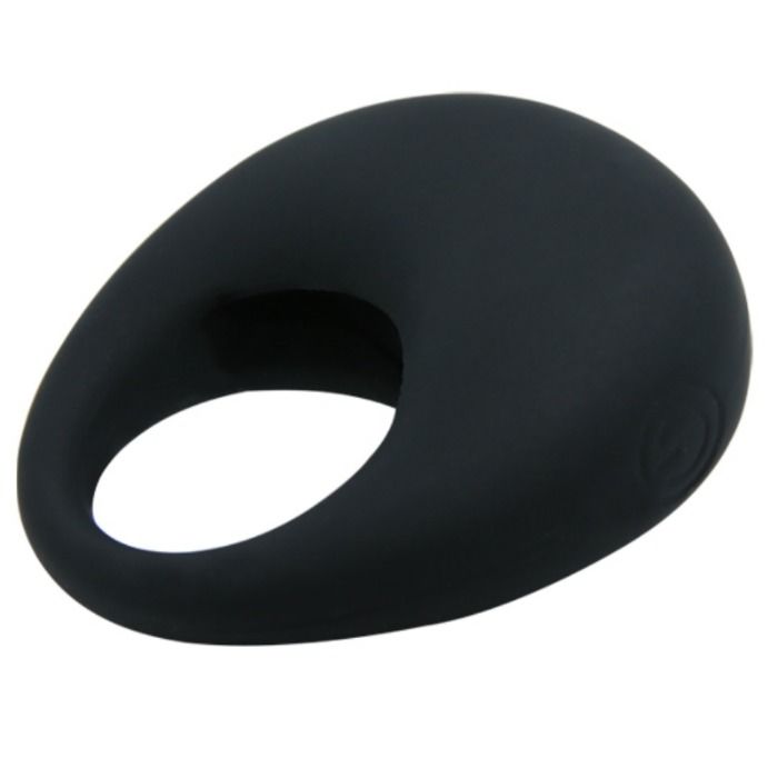 PRETTY LOVE - ANILLO TRAMPA VIBRADOR NEGRO
