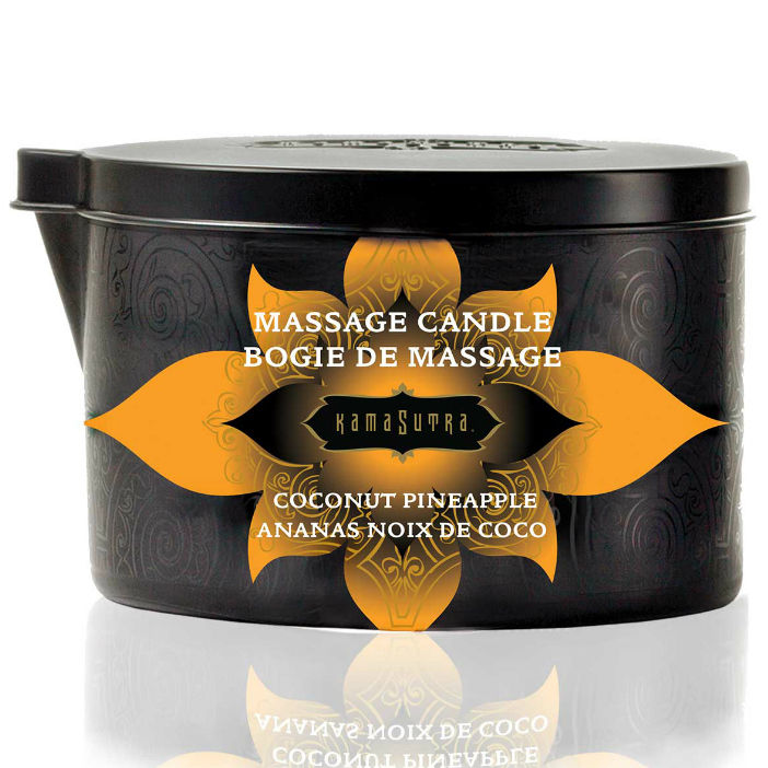 KAMASUTRA - VELA DE MASAJE COCO Y PIÑA 170GR