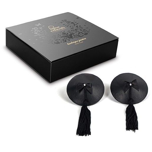 JOYERÍA - CUBREPUNTAS BURLESQUE NEGRO