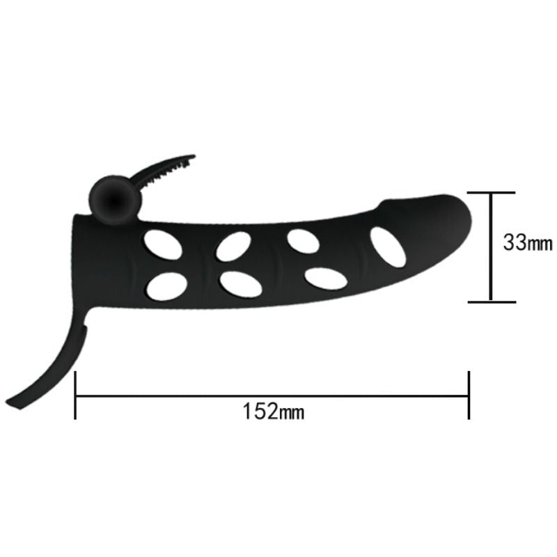 PRETTY LOVE - 15.2 CM VIBRATING SILICONE CASE