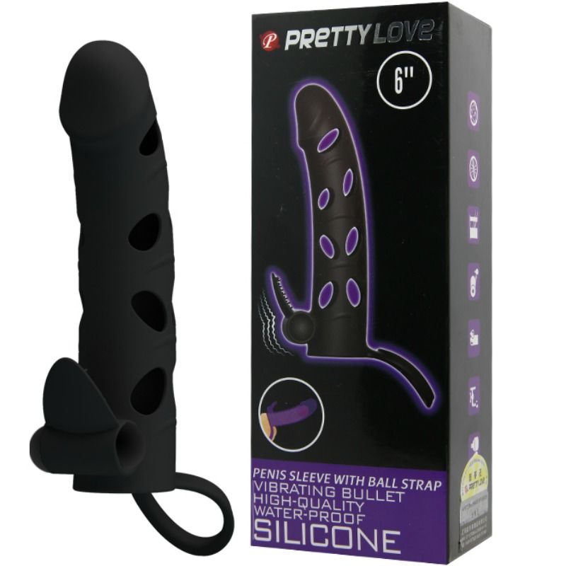 PRETTY LOVE - 15.2 CM VIBRATING SILICONE CASE