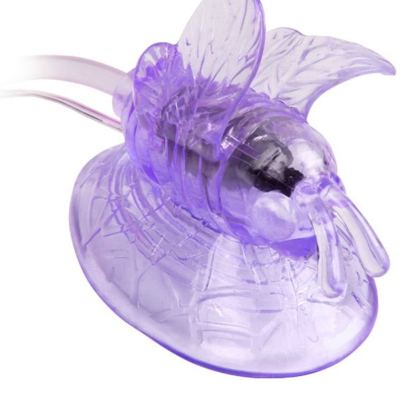 BAILE - VIBRATING BUTTERFLY FOR CLITORAL STIMULATION IN PURPLE