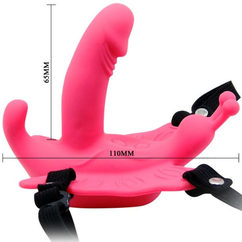 DANZA - ARNÉS MARIPOSA VIBRADOR ULTRA APASIONANTE