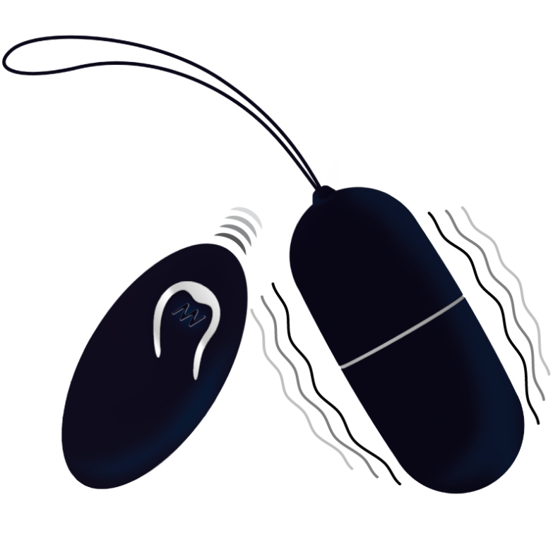 INTENSE - FLIPPY I OGG VIBRADOR CON CONTROL REMOTO NEGRO