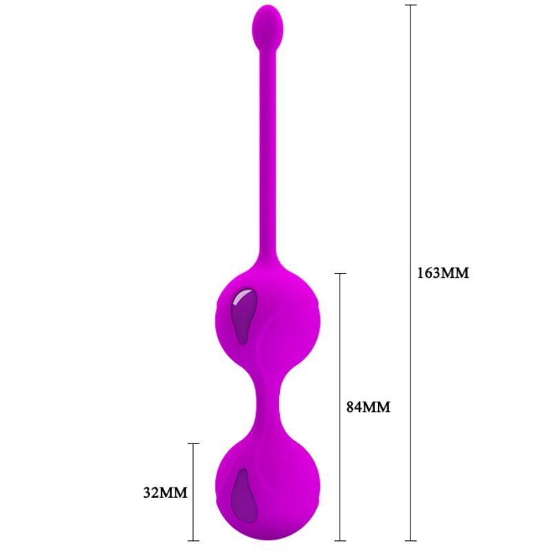 PRETTY LOVE - EJERCICIO DE KEGEL PARA APRETAR LAS BOLAS DE KEGEL II