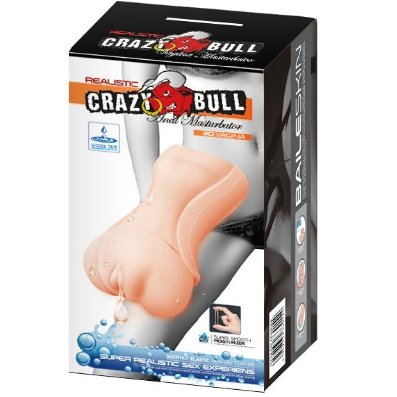 CRAZY BULL - MASTURBADOR DE VAGINA PELE DE GUA - Intimate Vibes