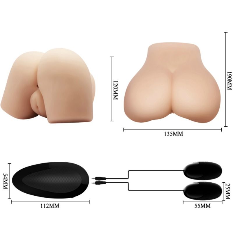 CRAZY BULL - REALISTIC VAGINA AND NAKED PUSSY WITH VIBRATION POSITION 4