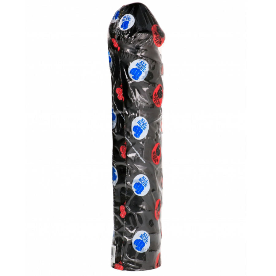 TODO NEGRO - DILDO GIGANTE SUAVE DE FISTING 32 CM