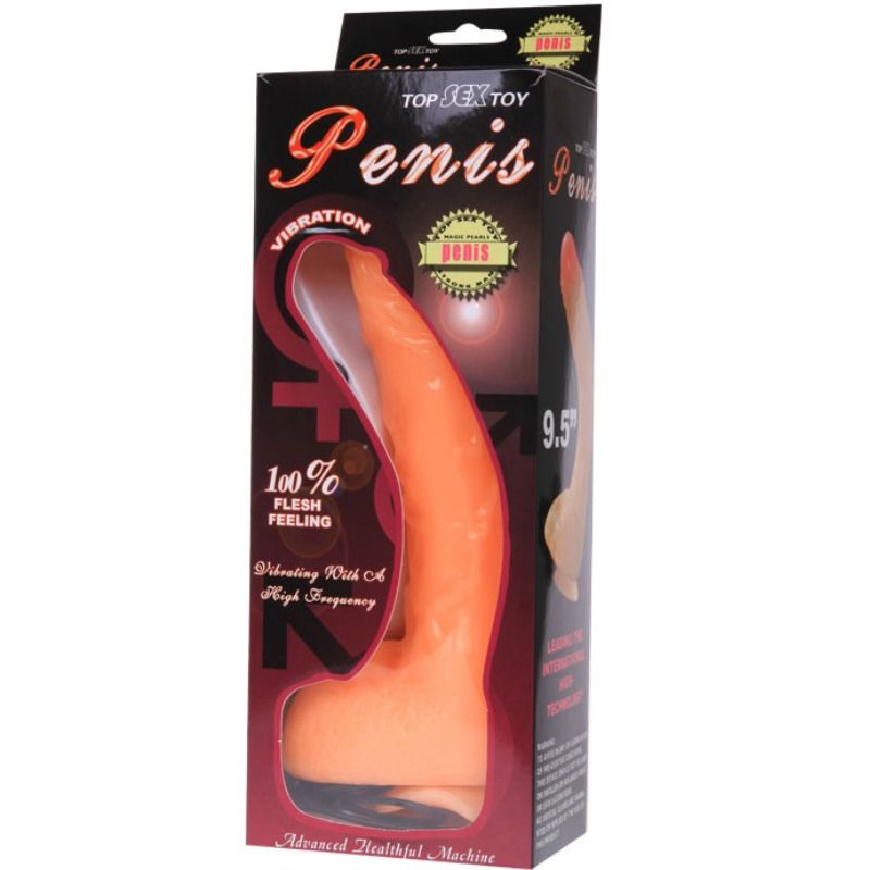 BAILE - DILDO VIBRADOR CON PENE Y SENSACIÓN DE VIBRACIÓN REALISTA