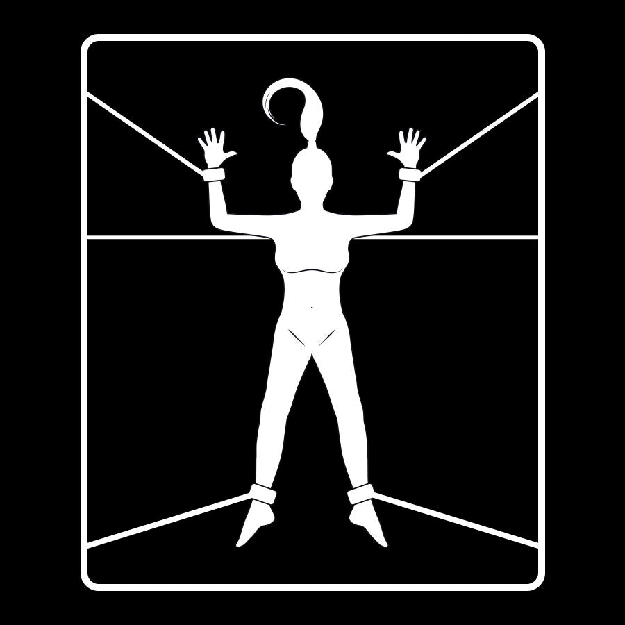 FETISH SUBMISSIVE - SET DE ESPOSAS Y CORBATAS CON FORRO DE NOPRENE