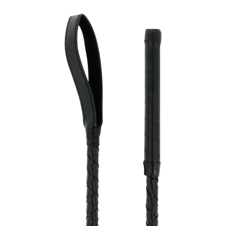 OSCURIDAD - LÁTIGO FETICHE BDSM NEGRO 70 CM