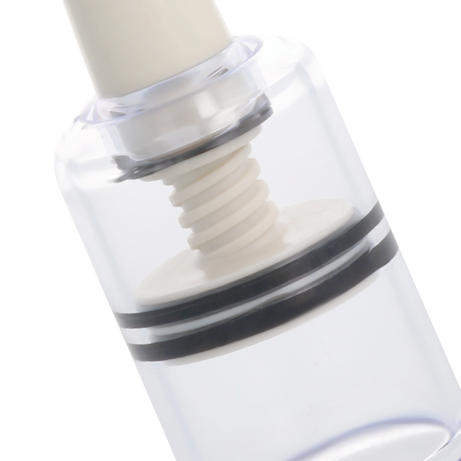 DARKNESS - 3.1 CM DIAMETER CLEAR NIPPLE SUCTIONER
