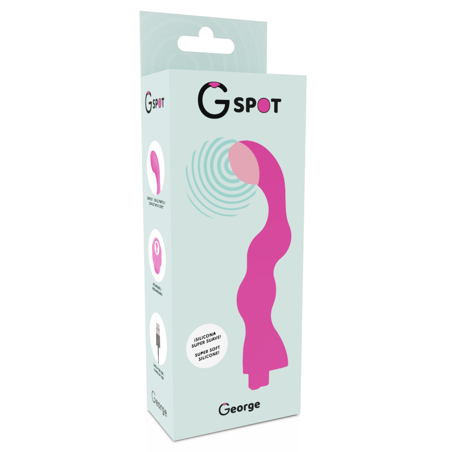 VIBRADOR G-SPOT GEORGE GUM ROSA