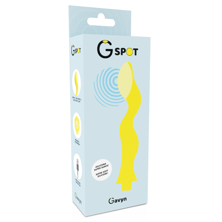 PUNTO G - VIBRADOR G-SPOT AMARILLO GAVYN