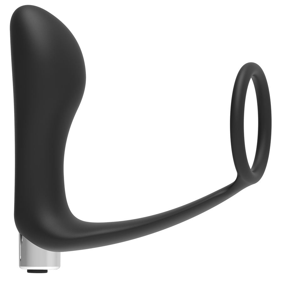 ADDICTED TOYS - VIBRADOR PROTÉSICO RECARGABLE - MODELO 1 - NEGRO