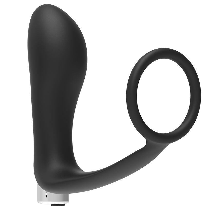 ADDICTED TOYS - VIBRADOR PROTÉSICO RECARGABLE - MODELO 1 - NEGRO