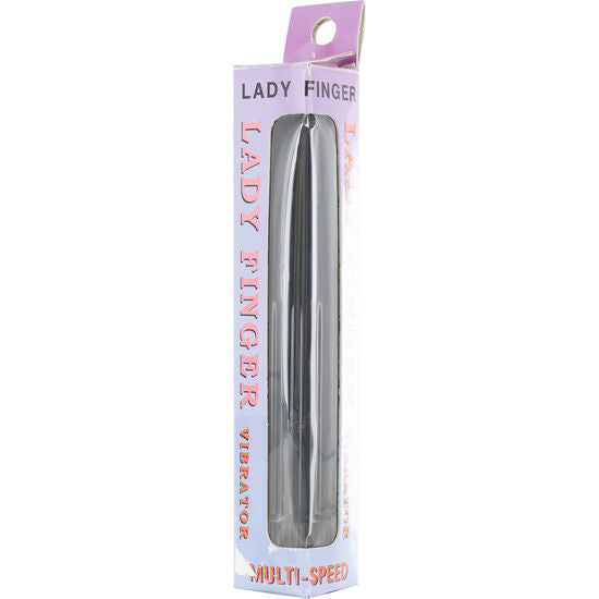 SEVEN CREATIONS - BLACK LADYFINGER MINI VIBRATOR