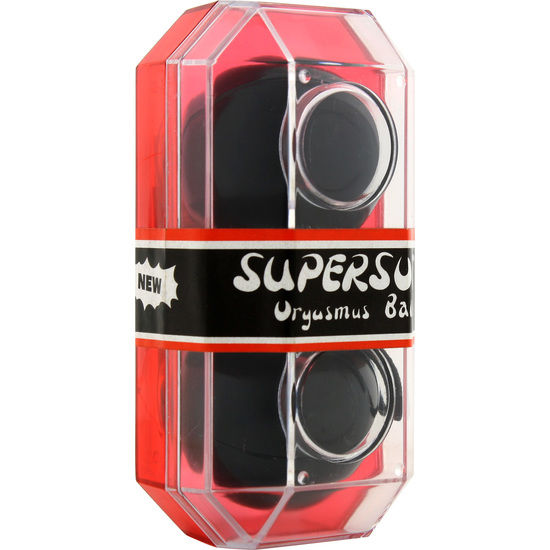 SIETE CREACIONES - BOLAS ORGÁSMICAS NEGRAS SUPERSUAVES