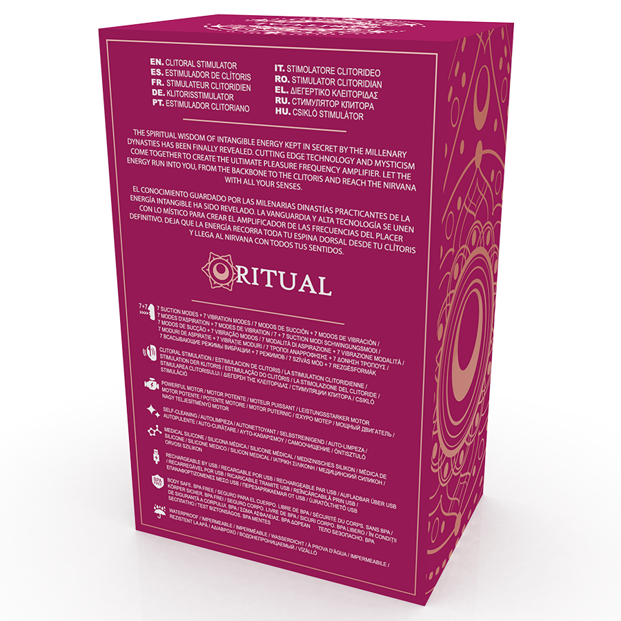 RITUAL - SHUSHU 2.0 NUEVA GENERACIÓN CLÍTORIS AQUA