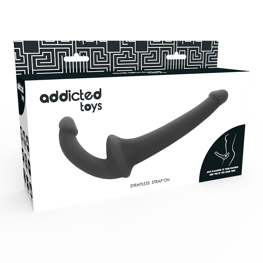 JUGUETES ADICTO - DILDO CON ARN S SIN SUJECIÓN NEGRA