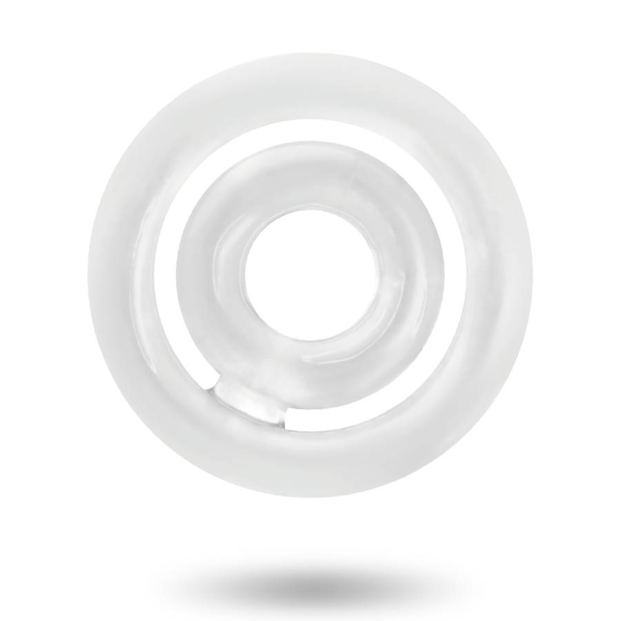 JUGUETES ADICTIVOS - POTENZ - ANILLO C TRANSPARENTE PARA EL PENE