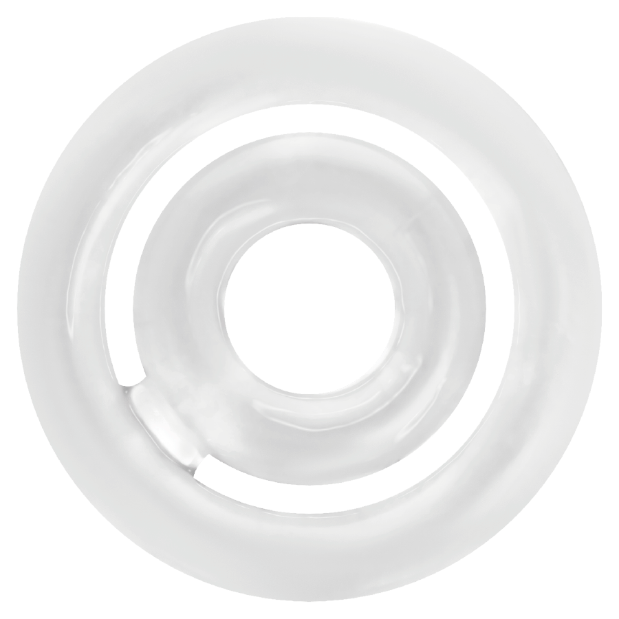 JUGUETES ADICTIVOS - POTENZ - ANILLO C TRANSPARENTE PARA EL PENE