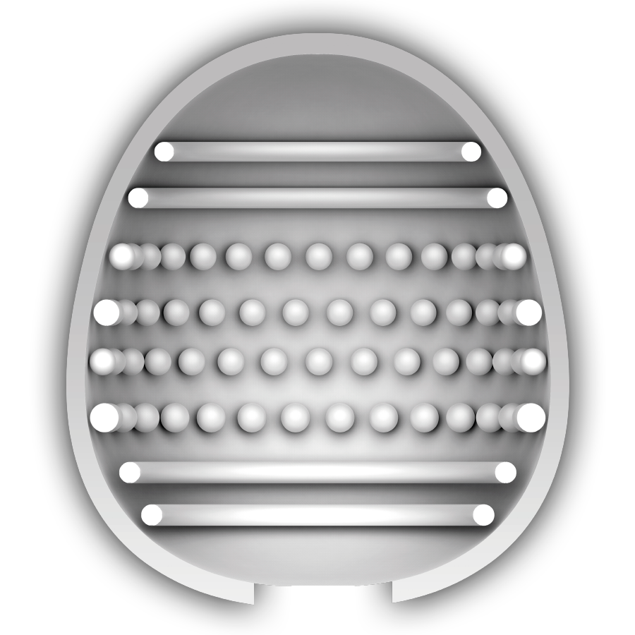 JAMYJOB - MASTURBADOR DISCRETO DE HUEVO NEGRO