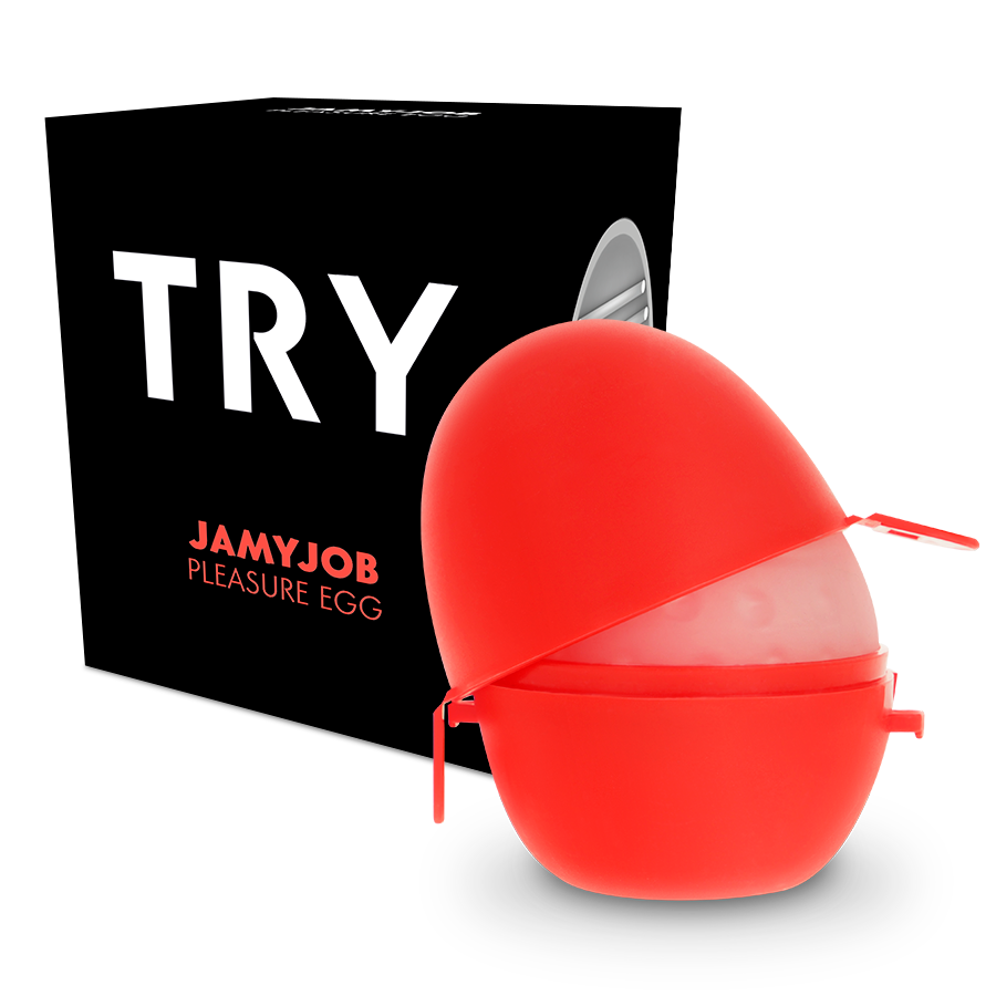 JAMYJOB - MASTURBADOR DISCRETO DE HUEVO NEGRO