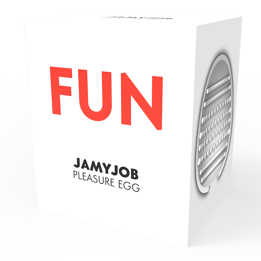 JAMYJOB - MASTURBADOR DE HUEVO DISCRETO RED EDITION