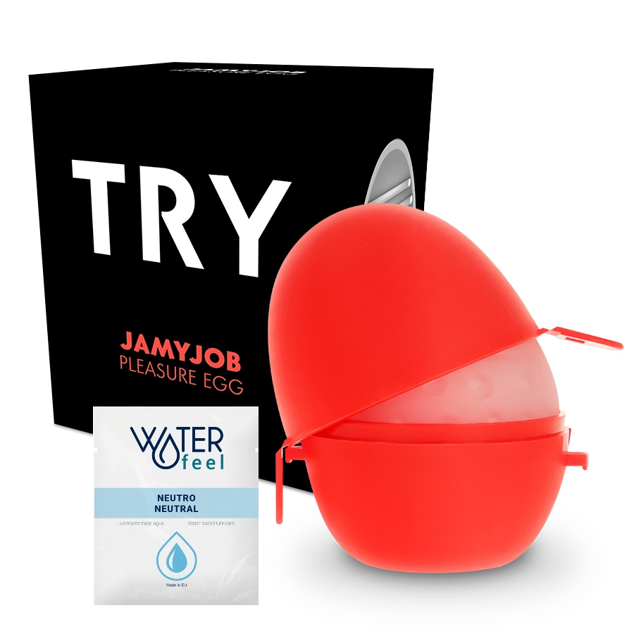 JAMYJOB - MASTURBADOR DISCRETO DE HUEVO NEGRO